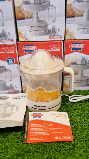 Máy vắt cam Sunhouse SHD5510 700ml. Mua bán Bếp, lò, đồ điện nhà bếp tại Huyện Quốc Oai Hà Nội được đăng bởi Nguyễn Lan Vi hình 1
