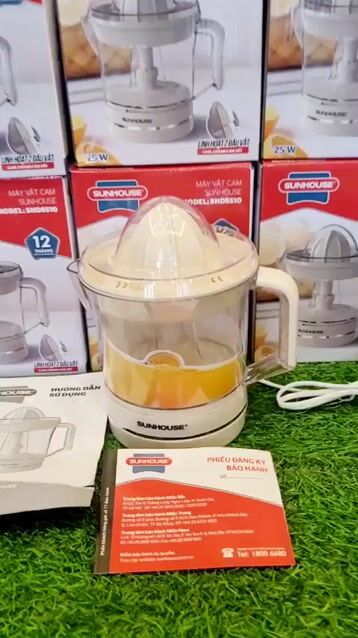 Máy vắt cam Sunhouse SHD5510 700ml. Mua bán Bếp, lò, đồ điện nhà bếp tại Huyện Quốc Oai Hà Nội được đăng bởi Nguyễn Lan Vi hình 1