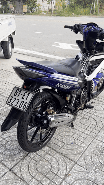 Yamaha Exciter 5SP1 2012 Xanh trắng. Mua bán Xe máy tại Thị xã Bến Cát Bình Dương được đăng bởi xe máy tý nị 393 hình 1