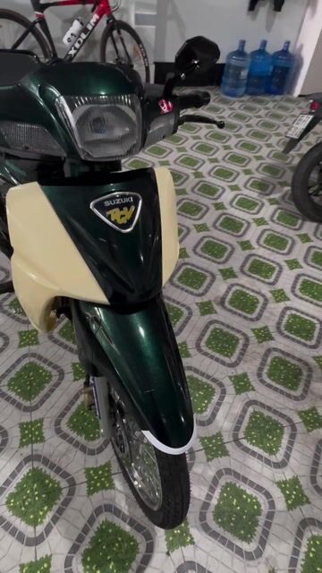 Suzuki RGV 120R Xanh lá, Kem. Mua bán Xe máy tại Huyện Lai Vung Đồng Tháp được đăng bởi Phu hình 1