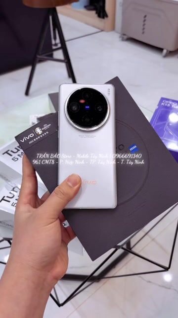 Vivo X100s Pro 5G 512Gb Fullbox - Bán Trả Góp. Mua bán Điện thoại tại Thành phố Tây Ninh Tây Ninh được đăng bởi Trần Bảo Store Mobile Tây Ninh hình 1