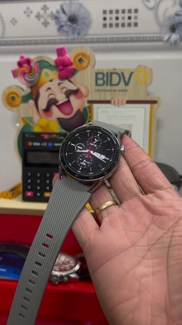 Huawei Watch GT3 Xám Đã qua sử dụng. Mua bán Thiết bị đeo thông minh tại Thành phố Long Xuyên An Giang được đăng bởi Khưu Nguyễn Phi Hùng hình 1