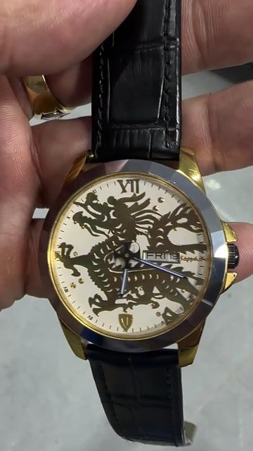 Đồng hồ SK Nam Kính sapphire Vàng 41mm. Mua bán Đồng hồ tại Thành phố Thuận An Bình Dương được đăng bởi Lý Hưng  hình 1