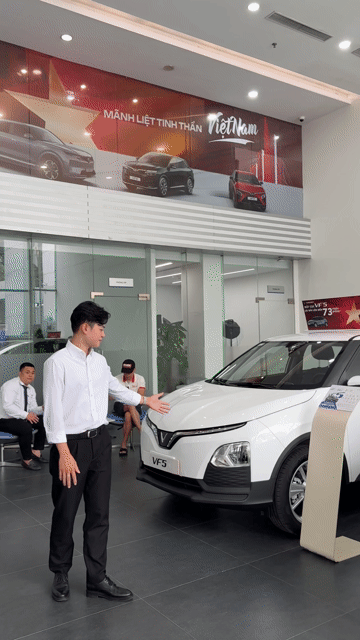 Xe điện VinFast VF5 Plus Xám *** trong T6. Mua bán Ô tô tại Quận Long Biên Hà Nội được đăng bởi Mạnh Tiến Vinfast hình 1