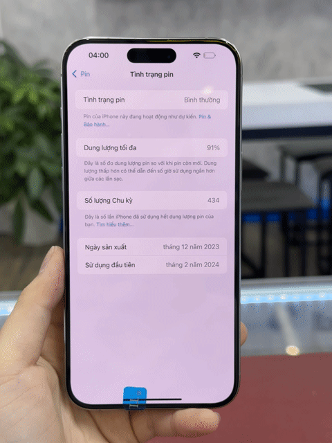 iPhone 15 Pro Max 256GB Titan 99%. Mua bán Điện thoại tại Thành phố Thủ Dầu Một Bình Dương được đăng bởi Phong Le hình 1