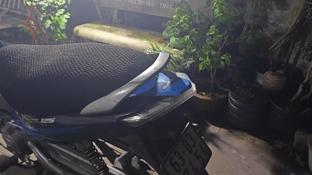 Suzuki X-Bike 125cc Xanh Đen 80.000 km. Mua bán Xe máy tại Huyện Châu Thành Tiền Giang được đăng bởi Viet Dinh hình 1