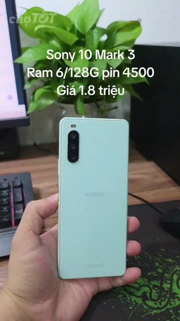 Sony Xperia 10 Mark 3 6GB/128GB zin mượt máy bền. Mua bán Điện thoại tại Quận Hà Đông Hà Nội được đăng bởi Shop Điện Thoại Cũ Zin hình 1