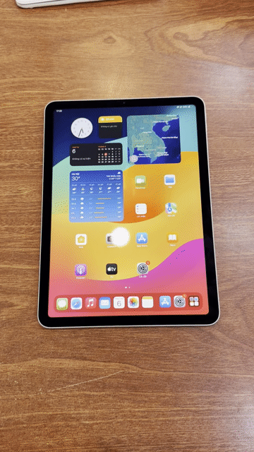 Apple iPad Air 4 64GB Xanh. Mua bán Máy tính bảng tại Quận Tân Bình Tp Hồ Chí Minh được đăng bởi Minh Tuấn hình 1
