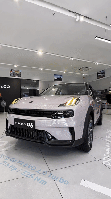 Lynk & Co 06 Trắng kem. Mua bán Ô tô tại Quận Cẩm Lệ Đà Nẵng được đăng bởi Lynk Co  Đà Nẵng hình 1