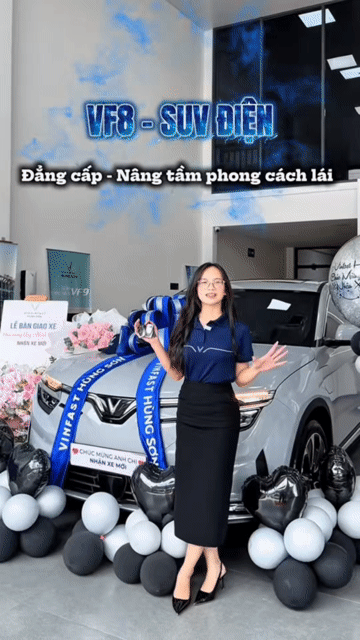 VinFast VF8 Plus Mới 100% trả trước 145tr. Mua bán Ô tô tại Thành phố Thủ Đức Tp Hồ Chí Minh được đăng bởi Thu Huyền Vinfast HCM hình 1