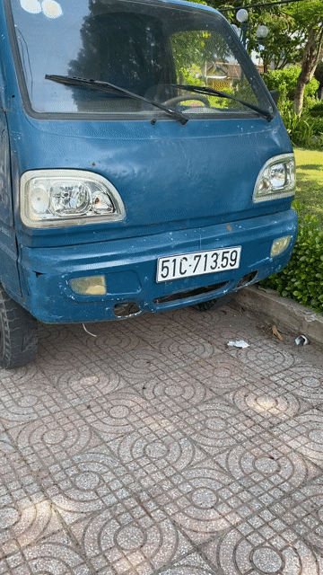 Xe tải ben HEIBAO 2008 700 kg Xanh. Mua bán Xe tải, xe ben tại Huyện Đức Hòa Long An được đăng bởi P P Sơn Nước Thien Phứơc hình 1
