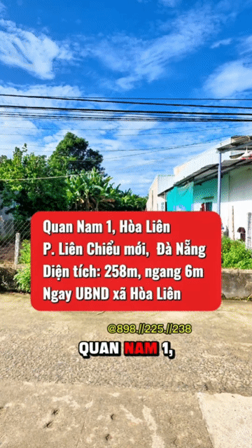 Mua bán Đất Huyện Hòa Vang Đà Nẵng diện tích 258 m² giá 2,4 tỷ