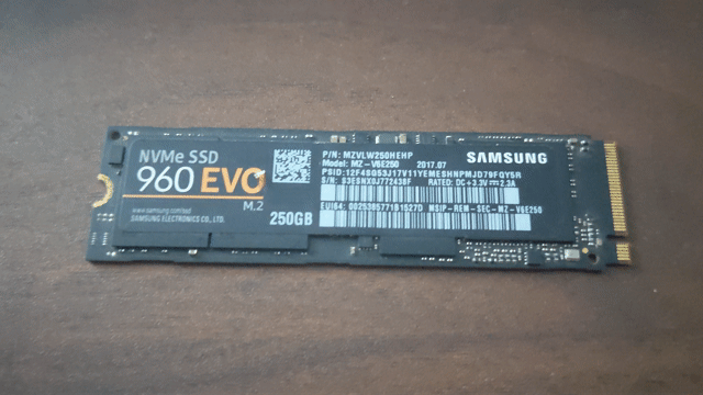 Ổ cứng SSD Samsung 960 EVO 250GB NVMe M.2. Mua bán Linh kiện (RAM, Card...) tại Quận 7 Tp Hồ Chí Minh được đăng bởi Tai Tran hình 1