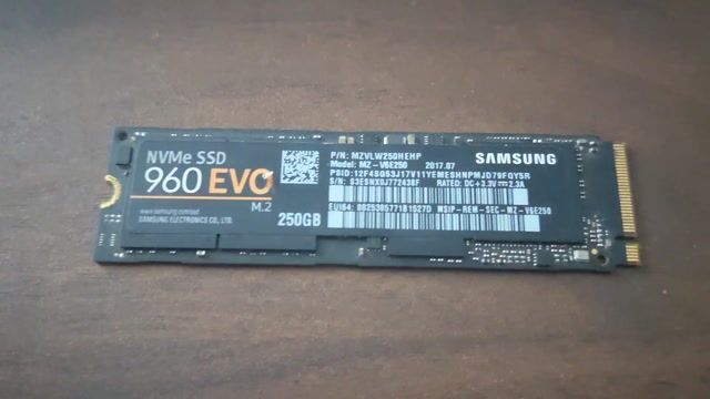 Ổ cứng SSD Samsung 960 EVO 250GB NVMe M.2. Mua bán Linh kiện (RAM, Card...) tại Quận 7 Tp Hồ Chí Minh được đăng bởi Tai Tran hình 1