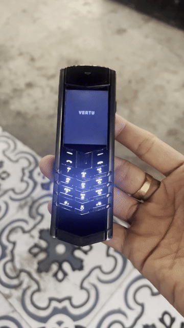 Vertu Signature S Den full chức năng. Mua bán Điện thoại tại Quận 8 Tp Hồ Chí Minh được đăng bởi Thanh Đỗ hình 1