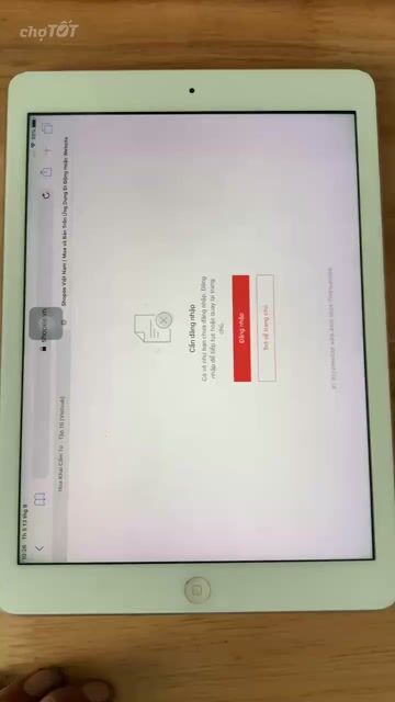 Apple iPad Air 1 16GB Bạc. Mua bán Máy tính bảng tại Thành phố Bến Tre Bến Tre được đăng bởi PC SON hình 1