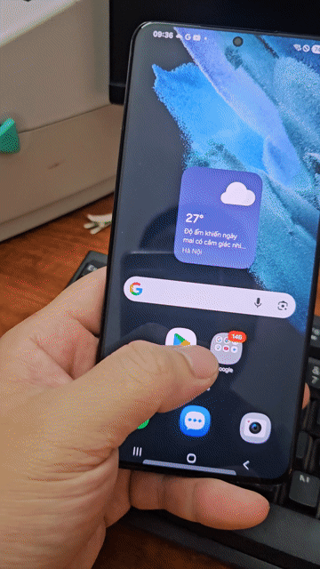 Bán samsung S21+ 128GB Đen Hàn Quốc. Mua bán Điện thoại tại Huyện Quỳnh Phụ Thái Bình được đăng bởi Diện Đỗ hình 1