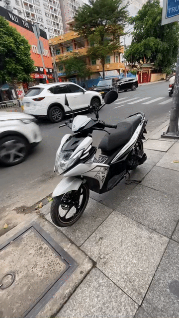 Yamaha Nouvo 5 2014 Trắng Đã sử dụng. Mua bán Xe máy tại Quận Tân Phú Tp Hồ Chí Minh được đăng bởi Tuanduy hình 1