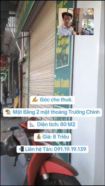 Cho thuê Văn phòng, Mặt bằng kinh doanh Quận Cẩm Lệ Đà Nẵng diện tích 80 m² giá 8 triệu/tháng