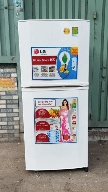 Tủ lạnh LG 2 ngăn Không đóng tuyết Trắng❤️. Mua bán Tủ lạnh tại Quận Bình Tân Tp Hồ Chí Minh được đăng bởi Điện Lạnh ĐỨC AN Bình Tân  hình 1
