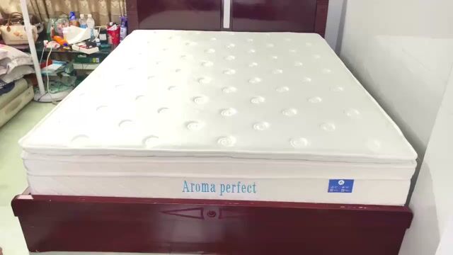 Nệm lò xo Aroma Perfect 1m6x2m Trắng. Mua bán Giường, chăn ga gối nệm tại Thành phố Cà Mau Cà Mau được đăng bởi Nệm Giá Kho Cà Mau hình 1