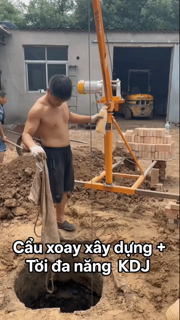 Cẩu xoay 360 độ 500kg Trung Quốc. Mua bán Đồ chuyên dụng, Giống nuôi trồng tại Thành phố Bắc Ninh Bắc Ninh được đăng bởi Hải Đăng thiết bị hình 1