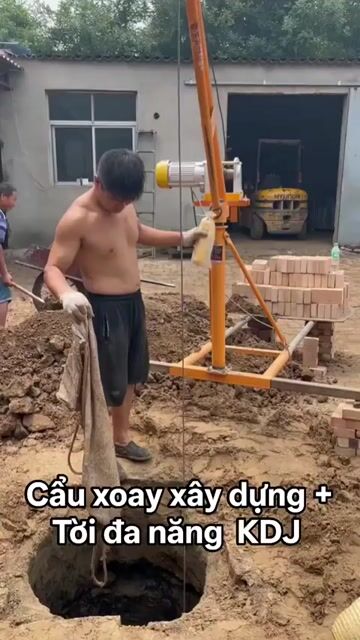 Cẩu xoay 360 độ 500kg Trung Quốc. Mua bán Đồ chuyên dụng, Giống nuôi trồng tại Thành phố Bắc Ninh Bắc Ninh được đăng bởi Hải Đăng thiết bị hình 1