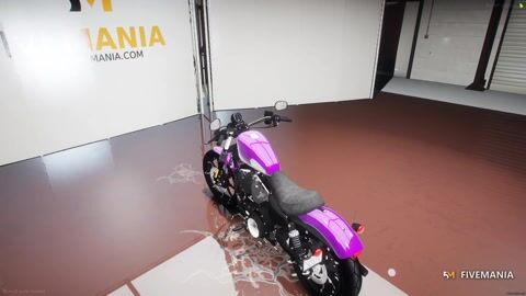 FIVEM Harley-Davidson Iron 883 | Realistic Cruiser Motorcycle [Badged] Add-On | Custom Paint | Working Lights | Optimized | Fivem Ready | High Quality — video preview