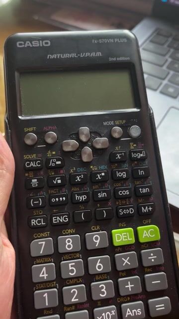Máy tính Casio fx-570VN PLUS Đen. Mua bán Đồ dùng văn phòng tại Quận Tây Hồ Hà Nội được đăng bởi Hoàng Kỳ Duyên hình 1