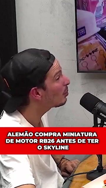ALEMÃO COMPRA MINIATURA DE MOTOR RB26 ANTES DE TER O SKYLINE
