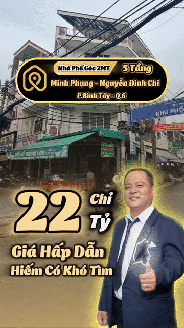Mua bán Nhà ở Quận 6 Tp Hồ Chí Minh diện tích 53 m² giá 22 tỷ
