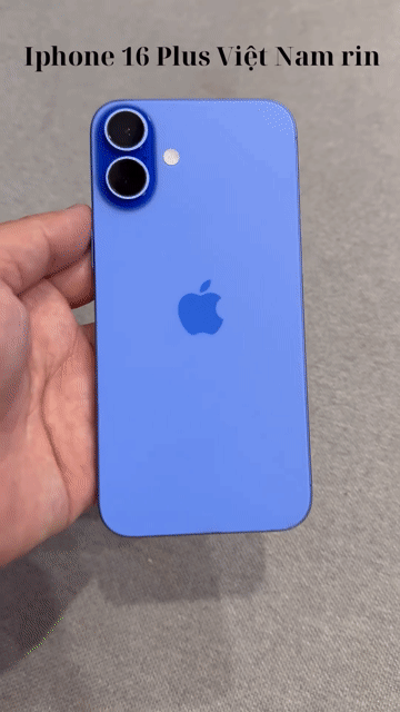 iPhone 16 Plus 128GB Xanh Việt Nam rin áp suất. Mua bán Điện thoại tại Thành phố Đà Lạt Lâm Đồng được đăng bởi Điện thoại giá rẻ Đà Lạt hình 1