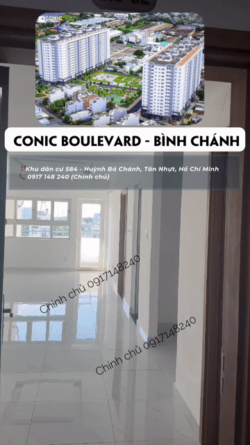 Cho thuê Căn hộ Chung cư Conic Boulevard Huyện Bình Chánh Tp Hồ Chí Minh diện tích 84 m² giá 6,5 triệu/tháng