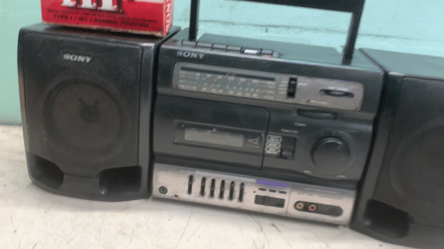 SONY CFS-1065 Huyền thoại đẹp zin hây  có line in. Mua bán Tivi, Âm thanh tại Thành phố Bến Tre Bến Tre được đăng bởi trần Anh hình 1
