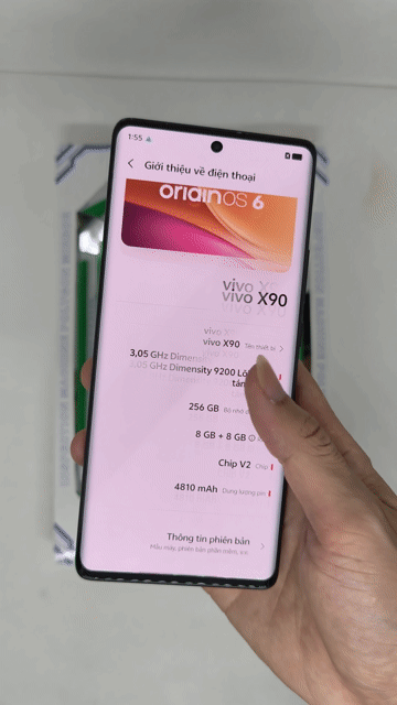 Vivo X90 Dimensity 9200 8/256GB Đen, pin 100. Mua bán Điện thoại tại Quận Thanh Xuân Hà Nội được đăng bởi Đỗ Mạnh Nhuận hình 1