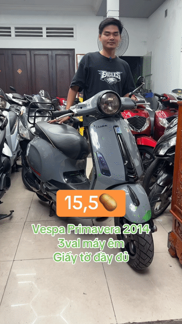 Piaggio Vespa Primavera 2014. hỗ trợ góp. Mua bán Xe máy tại Thành phố Thủ Đức Tp Hồ Chí Minh được đăng bởi Lê Hạnh hình 1