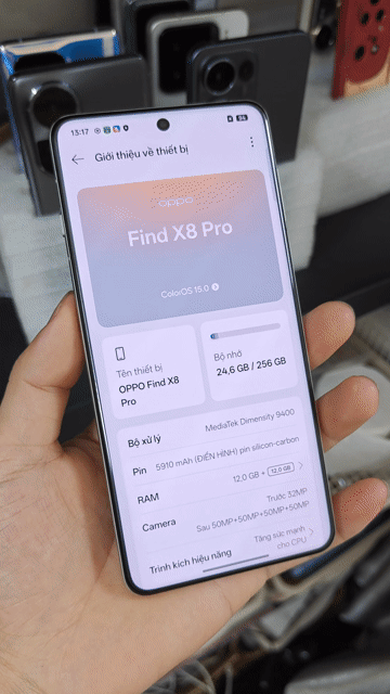 Oppo Find X8 Pro 256GB Trắng, up Quốc Tế. Mua bán Điện thoại tại Quận Bắc Từ Liêm Hà Nội được đăng bởi Thống Mobile hình 1