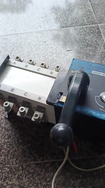 Bộ chuyển đổi nguồn Golden GDQ5-160A/4P. Mua bán Đồ chuyên dụng, Giống nuôi trồng tại Thành phố Thái Bình Thái Bình được đăng bởi Bùi văn thuận hình 1