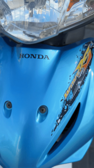 Honda Wave RS Xanh trắng. Mua bán Xe máy tại Thành phố Vinh Nghệ An được đăng bởi Mạnh Nhỏ hình 1