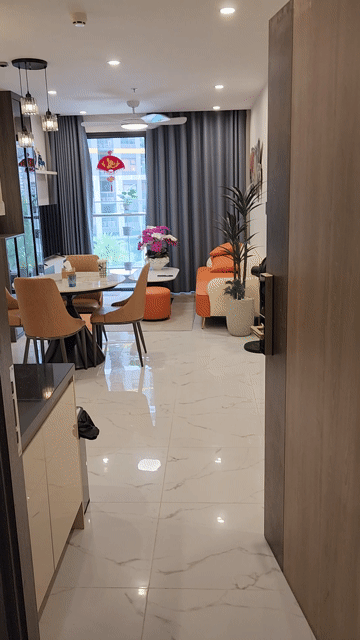 Cho thuê Căn hộ Chung cư The Beverly Solari - Vinhomes Grand Park Thành phố Thủ Đức Tp Hồ Chí Minh diện tích 52 m² giá 12 triệu/tháng