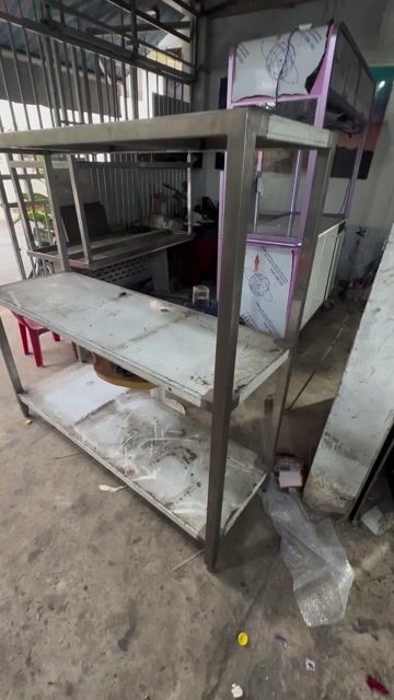 Kệ 3 tầng Inox 304 1500x500x1500 mm. Mua bán Tủ, kệ gia đình tại Quận Bình Tân Tp Hồ Chí Minh được đăng bởi Thanh lý hàng nhà xài hình 1