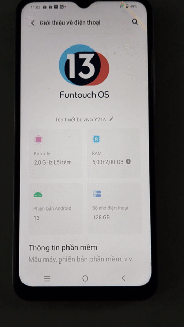 Vivo Y21s 6GB/128GB Trắng. Mua bán Điện thoại tại Thành phố Cam Ranh Khánh Hòa được đăng bởi Phượng Võ hình 1