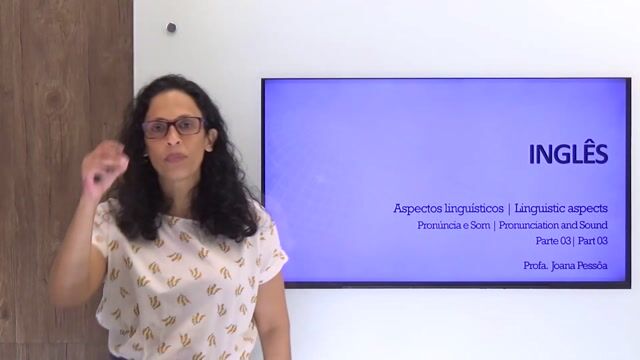 Pronúncia e Som - Pronunciation and Sound - Parte 03