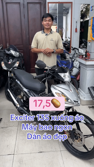 Yamaha Exciter 135. hỗ trợ góp. Mua bán Xe máy tại Thành phố Thủ Đức Tp Hồ Chí Minh được đăng bởi Lê Hạnh hình 1