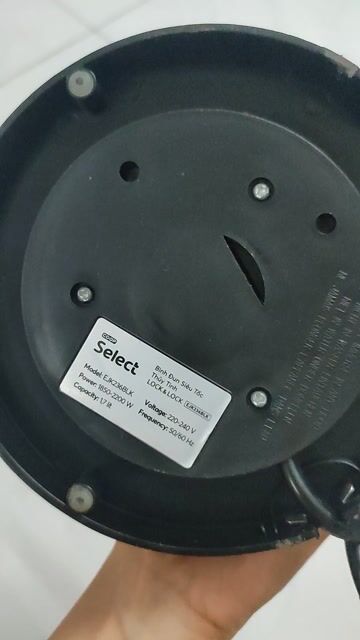 Locknlock EJK236BLK Đế bình đun siêu tốc Đen. Mua bán Bếp, lò, đồ điện nhà bếp tại Quận 4 Tp Hồ Chí Minh được đăng bởi Thanh Phương hình 1