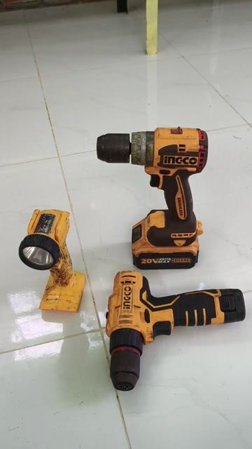 Combo Máy khoan pin, vặn vít, đèn Ingco Vàng Đen. Mua bán Đồ chuyên dụng, Giống nuôi trồng tại Thành phố Bạc Liêu Bạc Liêu được đăng bởi Đỗ Thái Dương hình 1