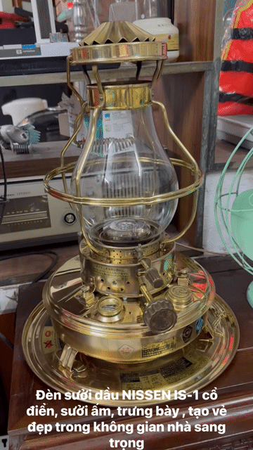 Đèn sưởi dầu NISSEN IS-1 Vàng đồng. Mua bán Nội thất, đồ gia dụng khác tại Thành phố Hải Dương Hải Dương được đăng bởi hồ văn út  hình 1