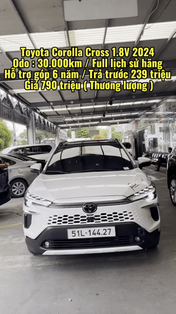 Toyota Corolla Cross 2024 1.8V 30.000 km. Mua bán Ô tô tại Quận Tân Phú Tp Hồ Chí Minh được đăng bởi Lê Tấn Dũ hình 1