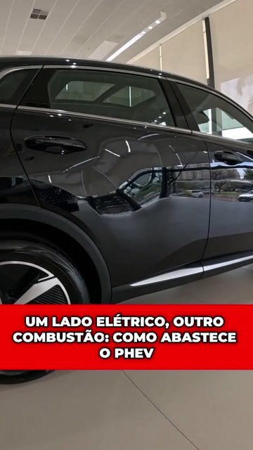 Um lado elétrico, outro combustão: como abastece o PHEV