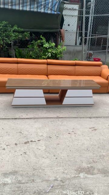 bộ sofa da bò